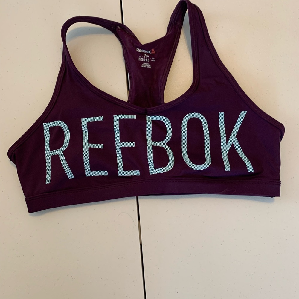 Purple XL sports bra